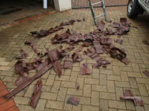 Rubberising Removed From Roof