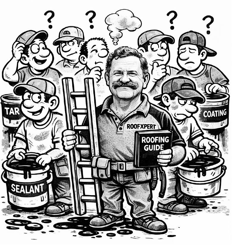 RoofXpert Cartoon